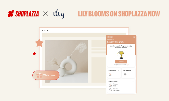 Lily on Shoplazza